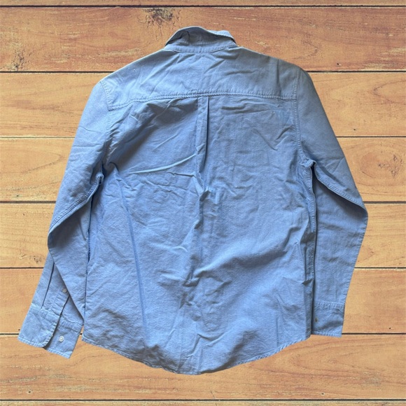 NWT Aeropostale Light Blue Button Down Dress Shirt - Picture 2 of 6
